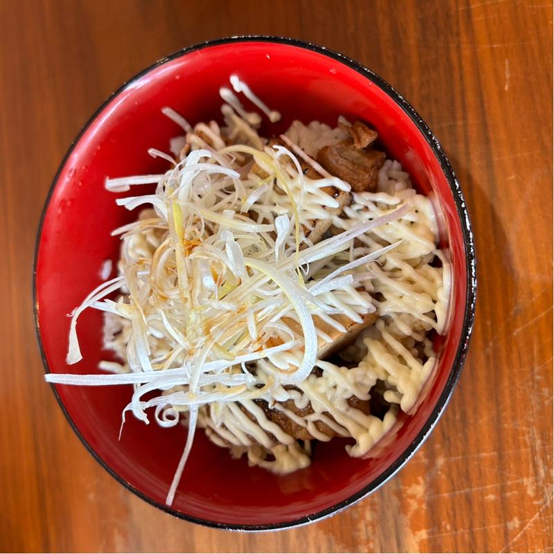 チャーシュー丼(小)(本場札幌らーめん味噌専門 七福)