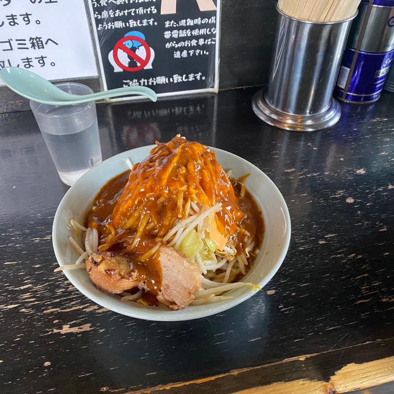 冬季限定・カレーそば(マシンガン )