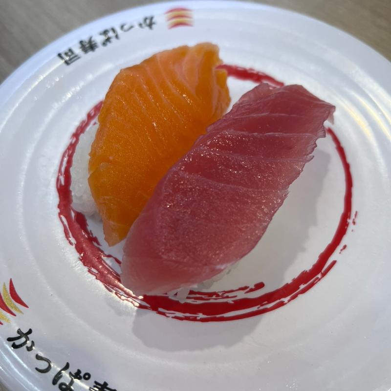 まぐろサーモン(かっぱ寿司 新津店 )