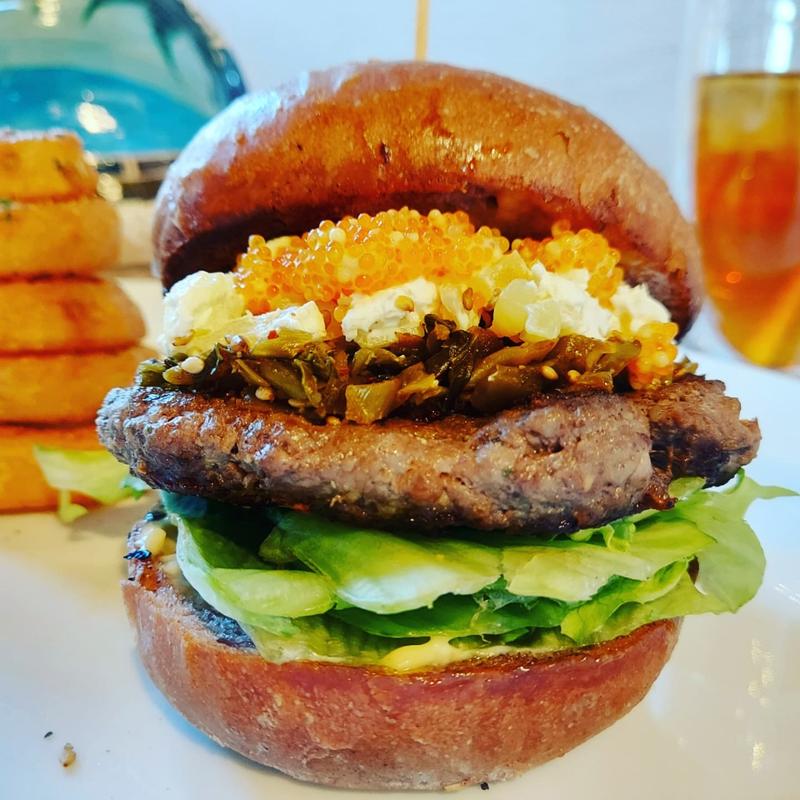 おつけものバーガー(アオラニカフェ)