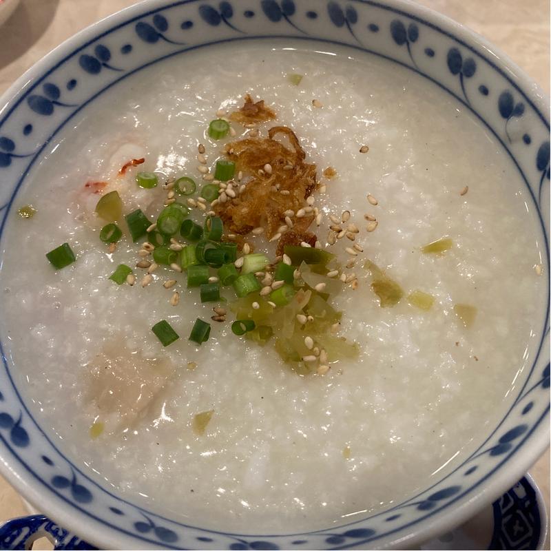 蝦球帯子粥(海老と帆立)(上海邨 （シャンハイムラ）)