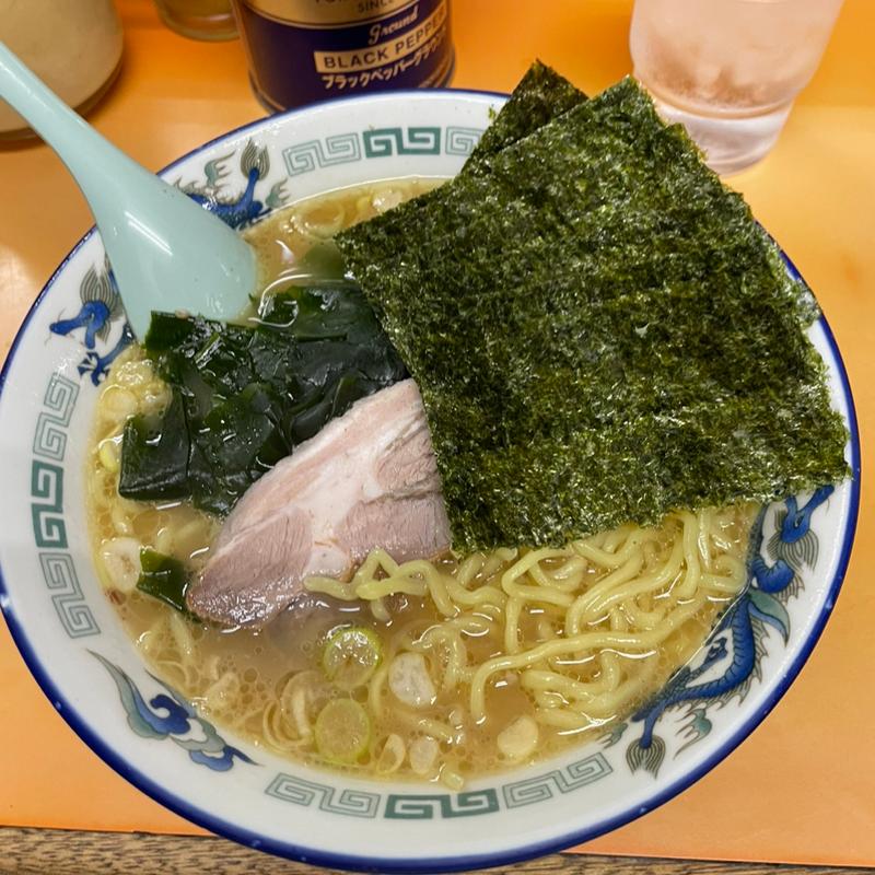 のりラーメン(地獄ラーメン 田中屋)