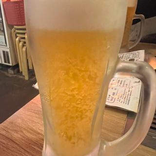 生ビール(まさかつ食堂 白子駅前店)