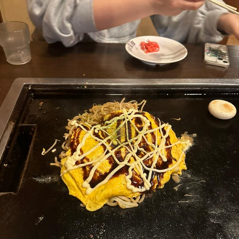 オムそば(道とん堀 富山天正寺店 )