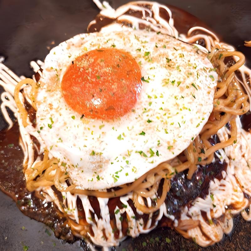 モダン焼き(月島もんじゃ もへじ 本店)