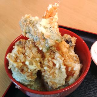 牡蠣海老天丼(食飲笑 うたつがね)