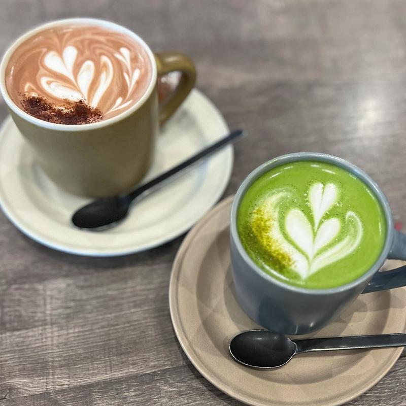 ココアラテ 抹茶ラテ(Large Cafe)