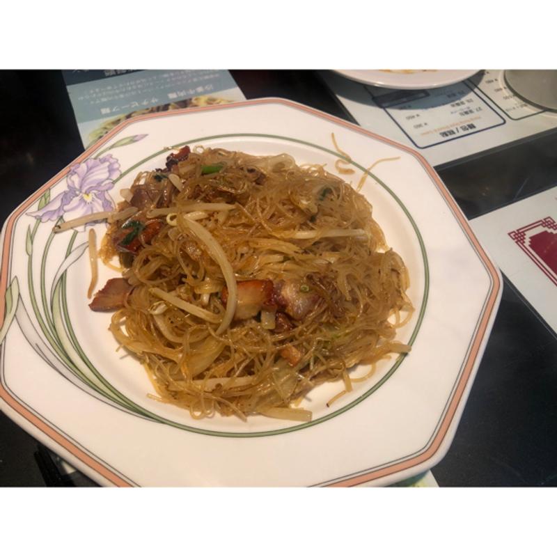 叉焼ビーフン(香港贊記茶餐廳飯田橋店(ホンコンチャンキチャチャンテン))