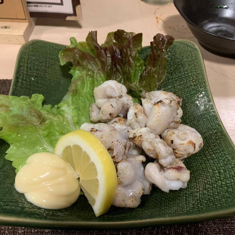 イカとんびの塩焼き(炉端屋 てるてるぼうず)