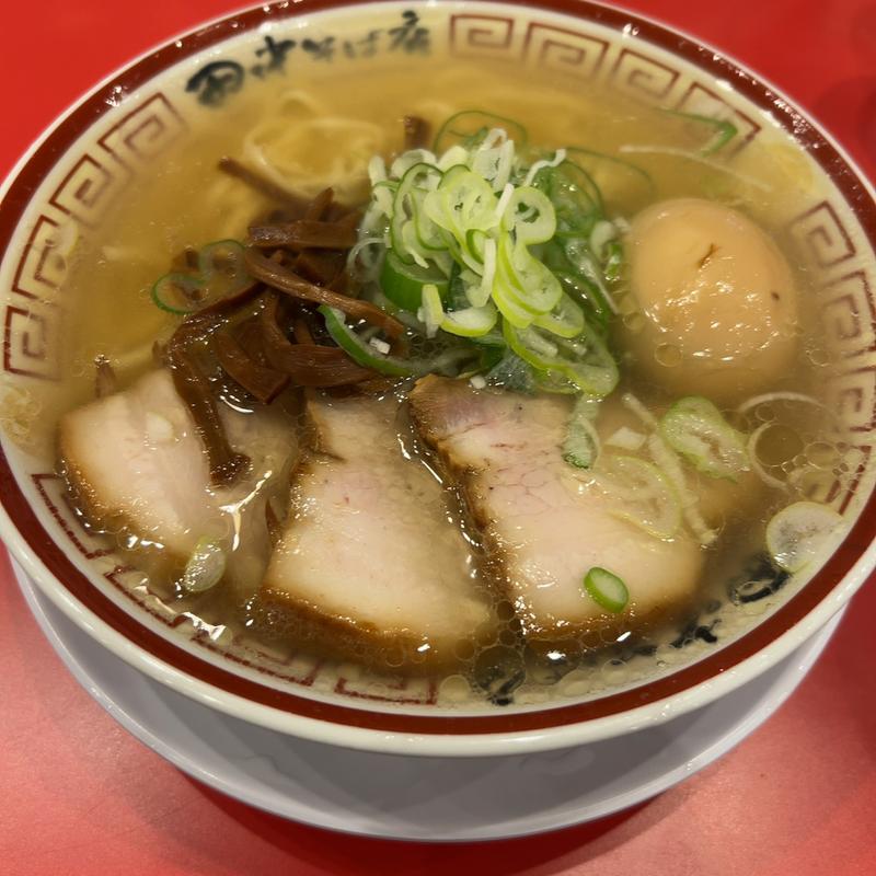 中華そば（玉子入り）(中華そば専門 田中そば店 大宮別所店)