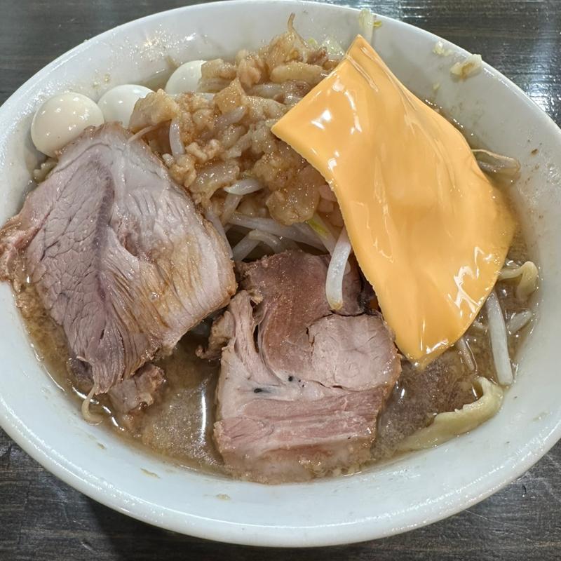 ラーメン小　チーズ　うずら(夢を語れ千葉)