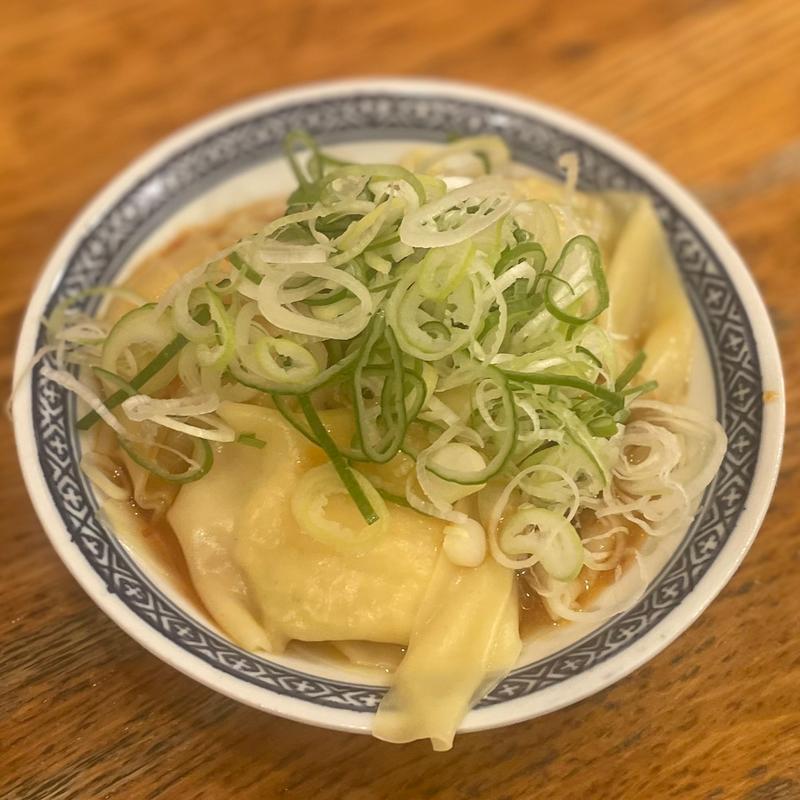 皿蝦ワンタン(中国ラーメン揚州商人 目黒本店)