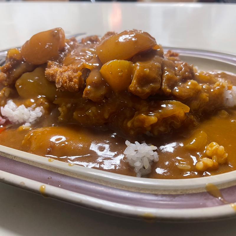カツカレーライス　大盛り(ラーメン&カレー タブチ)