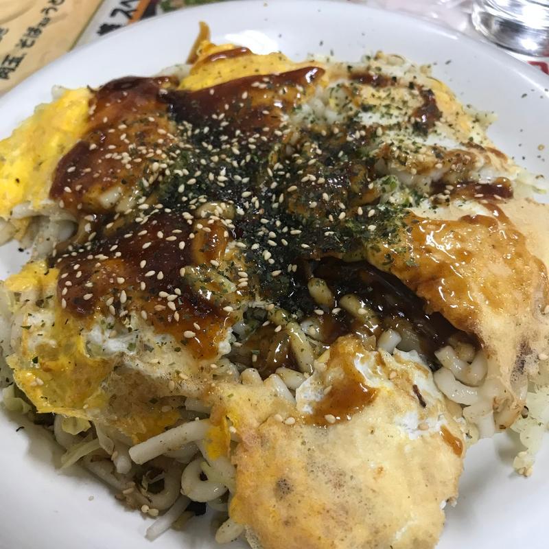 肉玉うどん(お好み焼き ゆうゆう )