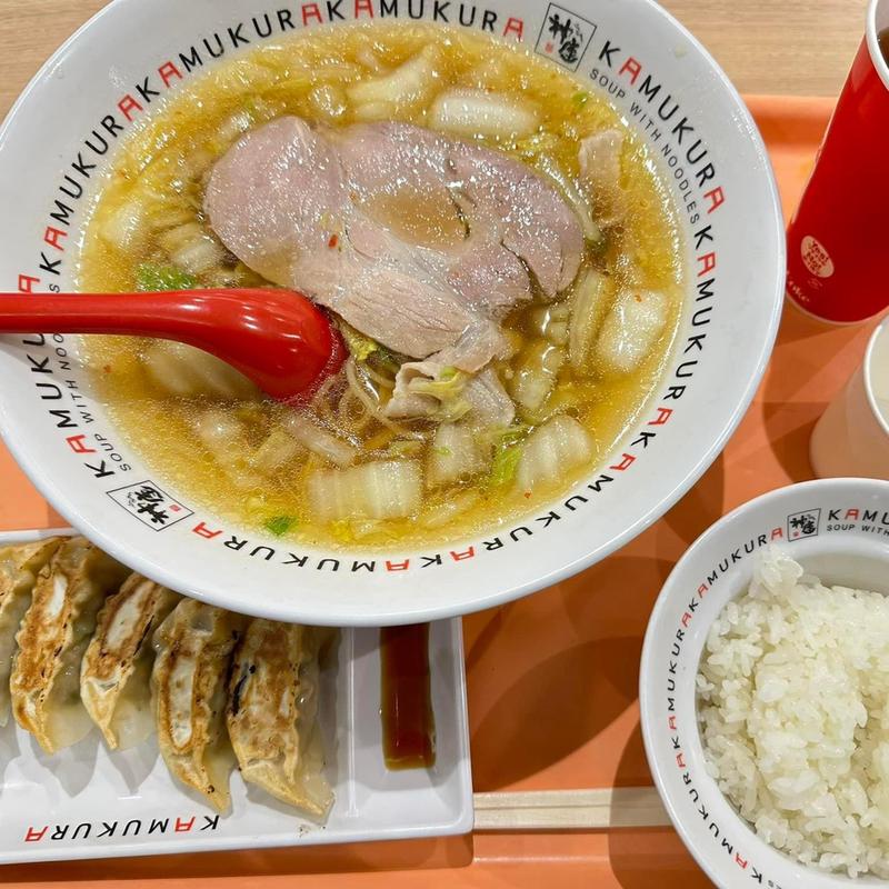 おいしいラーメン 店長おすすめセットA(どうとんぼり神座東京ドームシティ店 （ドウトンボリカムクラ）)