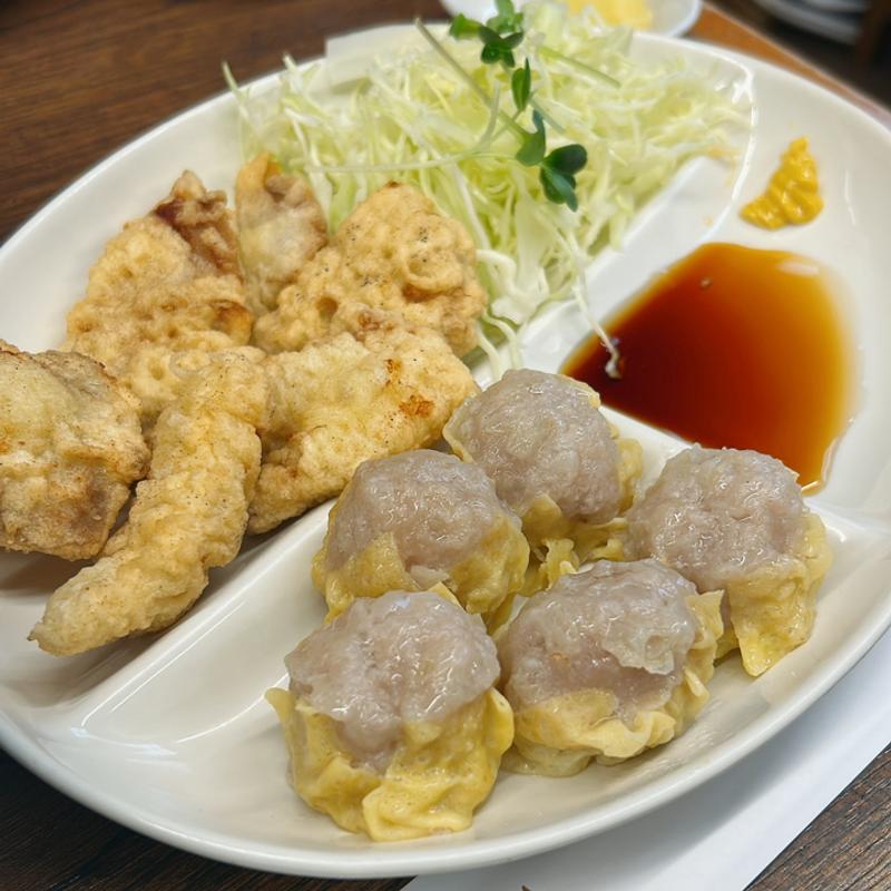 豚天定食(一芳亭 本店 （イッポウテイ）)