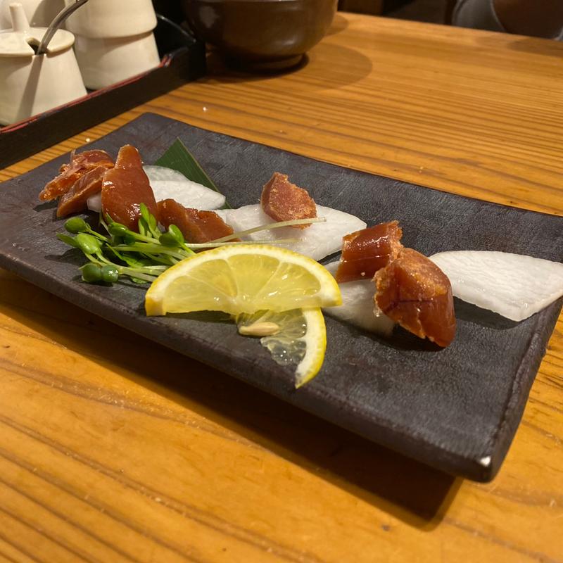 やまやのドライ明太(博多もつ鍋 やまや 大阪あべの店)