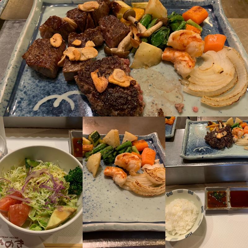 熊野牛ヒレステーキ&ハンバーグ(ステーキハウスひのき )