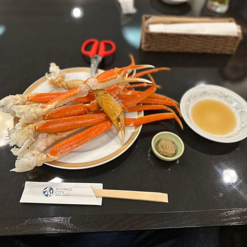 本ズワイ蟹&スイーツコレクション(スカイレストラン エトワール 都シティ大阪天王寺)