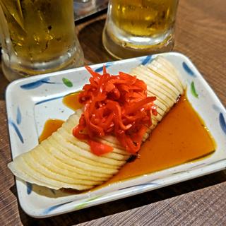 大根の酢醤油(格安ビールと鉄鍋餃子 3・6・5酒場関内店)