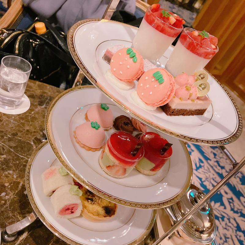 苺のアフタヌーンティー(ラ・テラス)