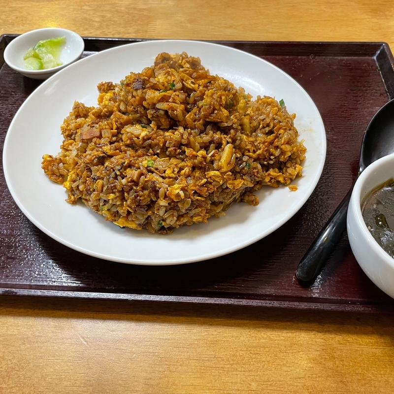 黒ニンニクチャーハン(中華料理 四季)