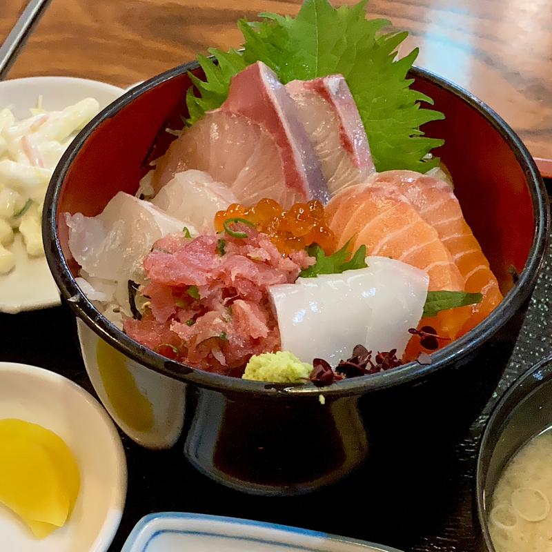 特製海鮮丼セット(栄丸)