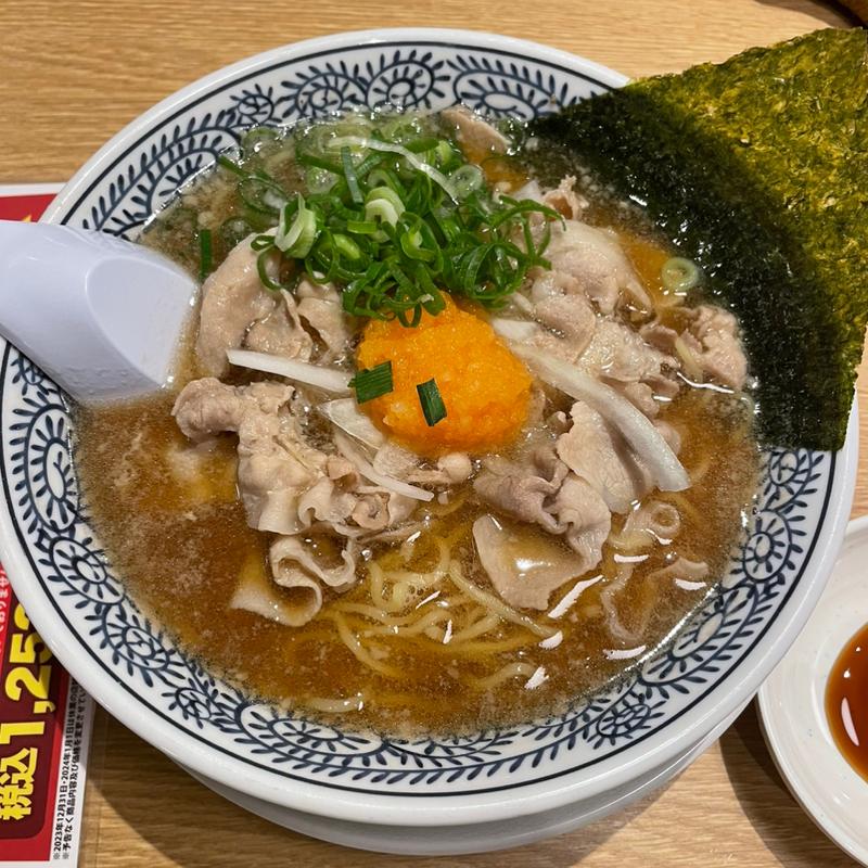 肉そば(丸源ラーメン 都島店 )