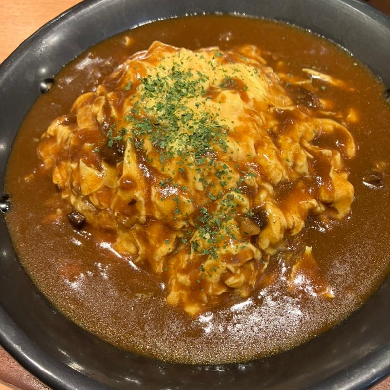 オムカレー(ヱビスバー 札幌アピア店 (YEBISU BAR Sapporo Apia))