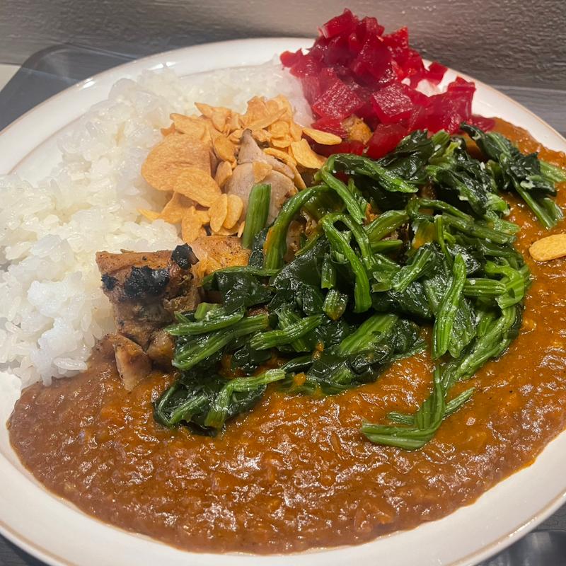 チキンほうれん草カレー(TAKURAMI)