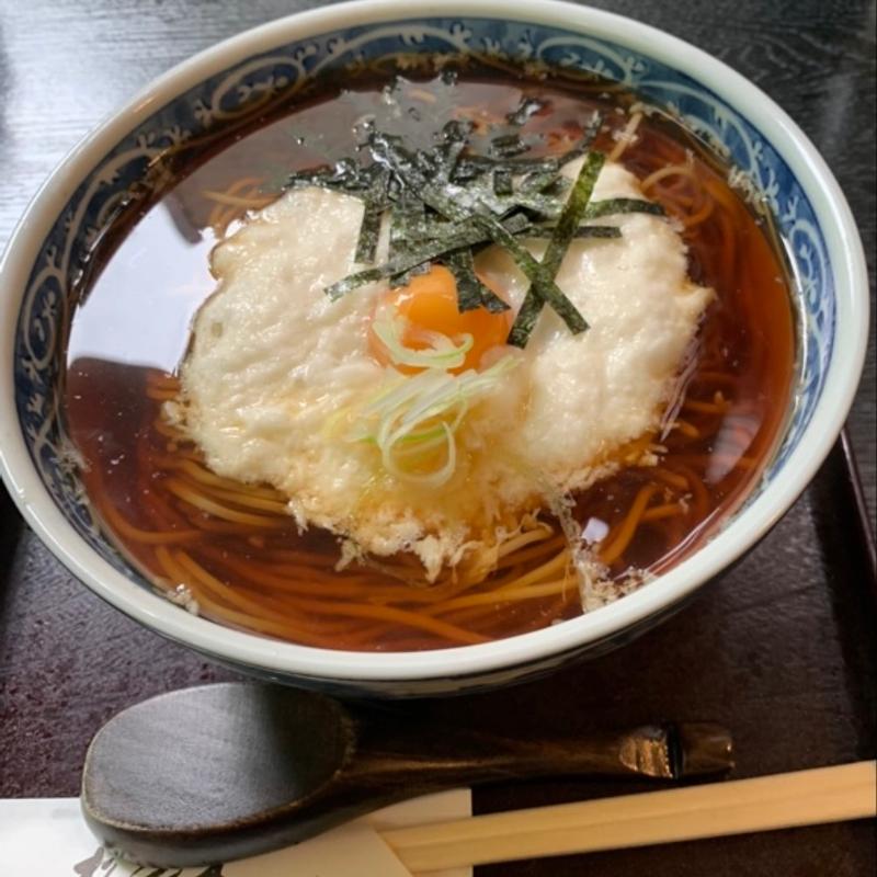 山かけそば(松の木 )