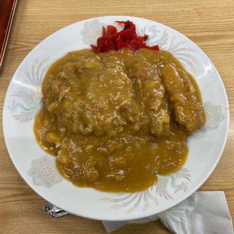 カツカレーライス(伊豆屋)