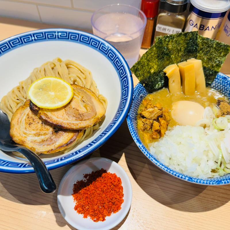 担々つけ麺＋特製＋玉ねぎ(狼煙 浦和店)
