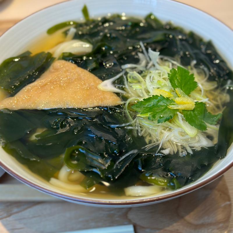 わかめうどん 鳴門わかめ(太閤うどん 中町店 )