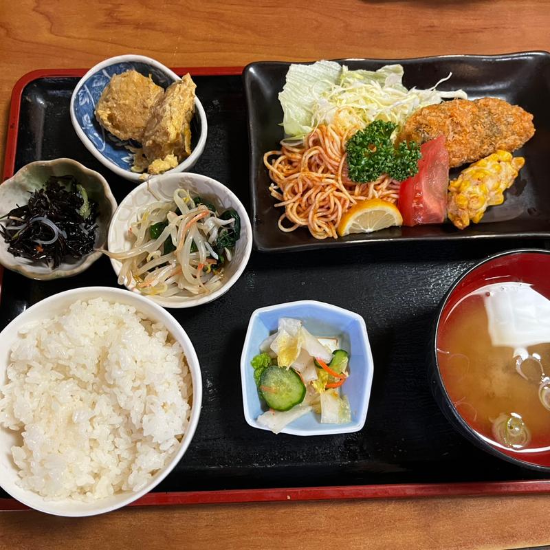 日替わり定食　ササミフライ(そめ忠 （ソメチュウ）)