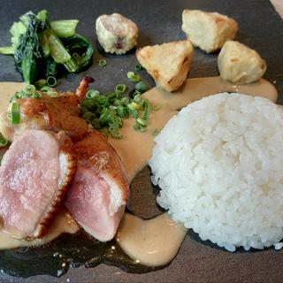 近江野菜とお肉のランチ(いろんなお肉と近江野菜バル トラスパレンテ)