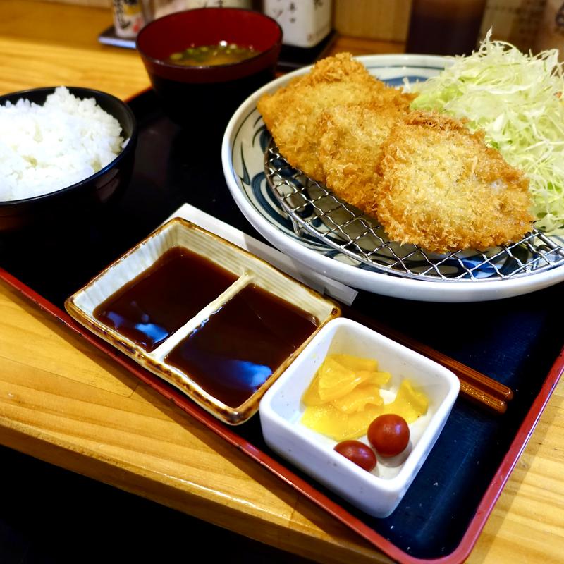 ヘレカツ定食(堂島かつの)