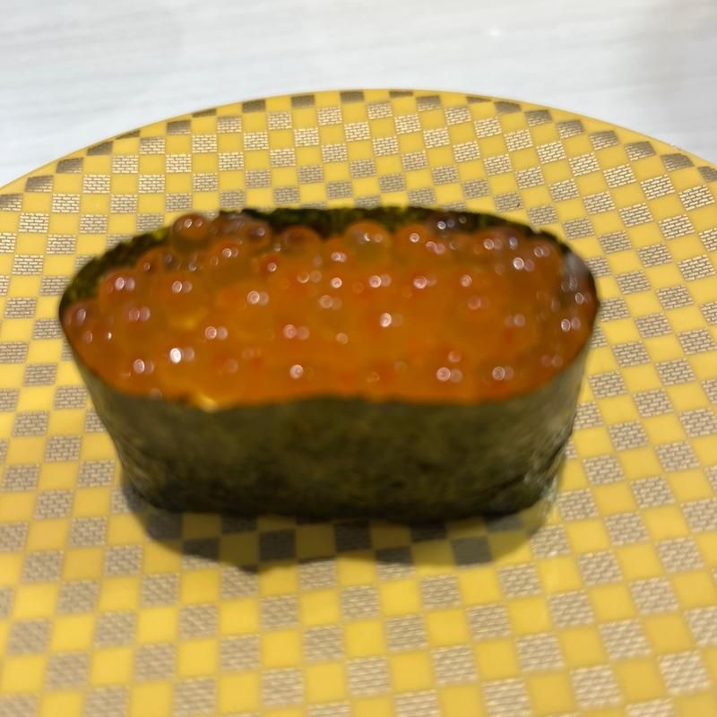 いくら軍艦？(魚べい 平岸店)