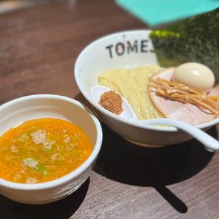 増毛産甘エビ使用味玉海老つけ麺(カタカナトメジ)