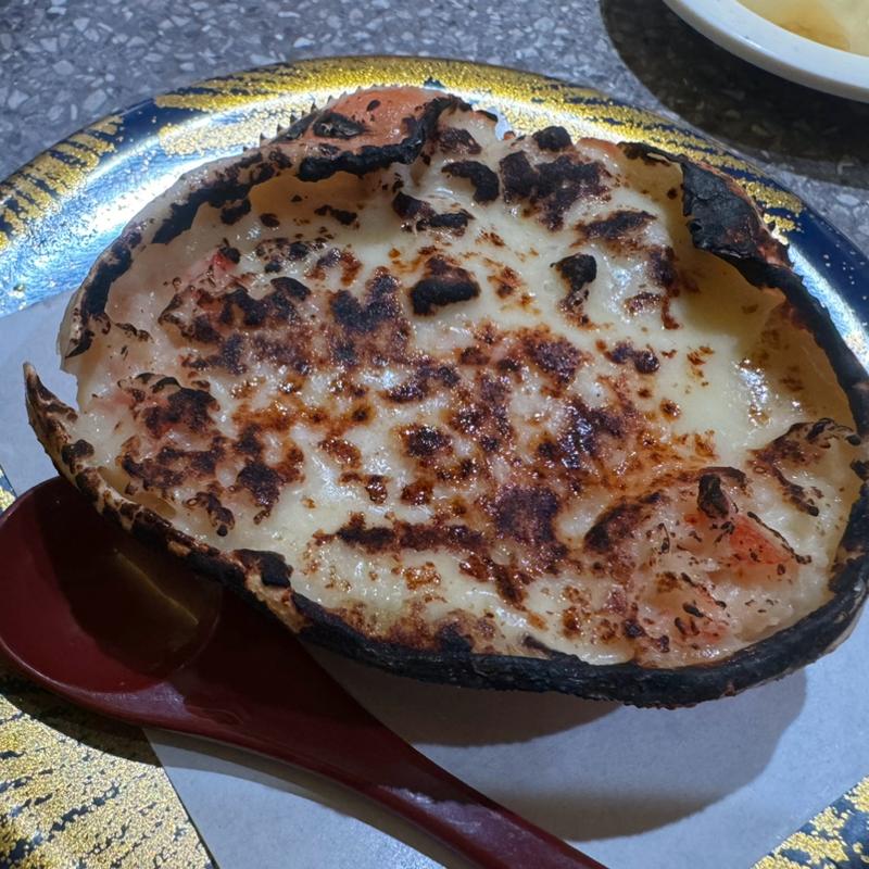 カニグラタン(回転寿司 根室花まる 南25条店)
