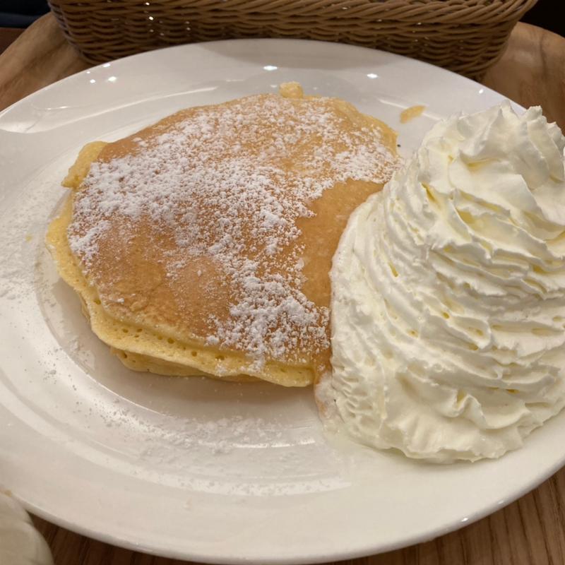 パンケーキ　メープルホイップ(KUA`AINA さいたま新都心店)
