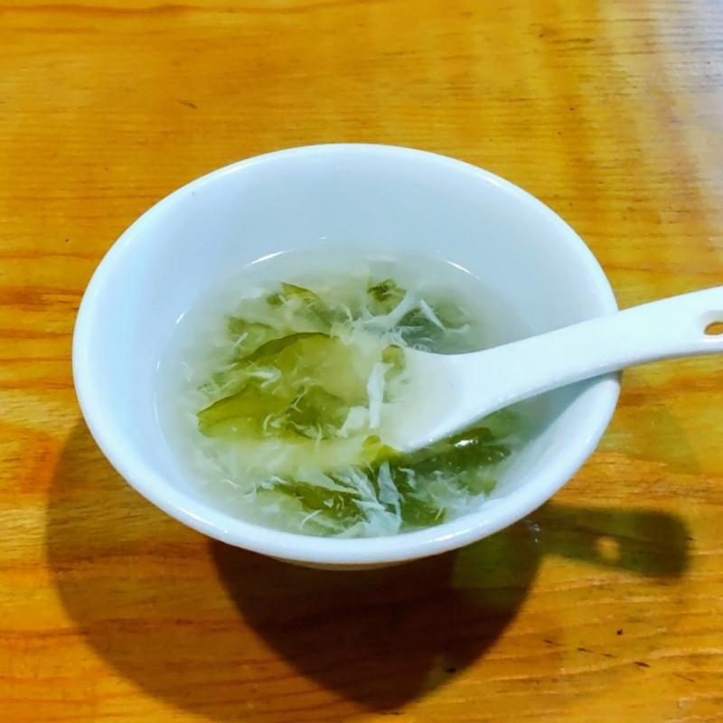 チャーハンスープ(大連食府)