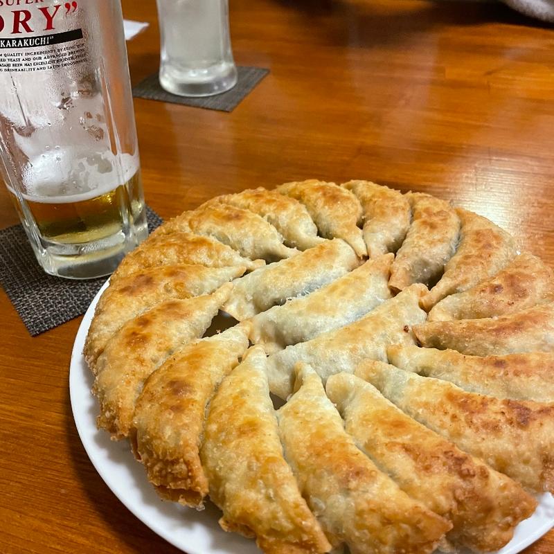 円盤餃子(餃子 串処 でんでん)