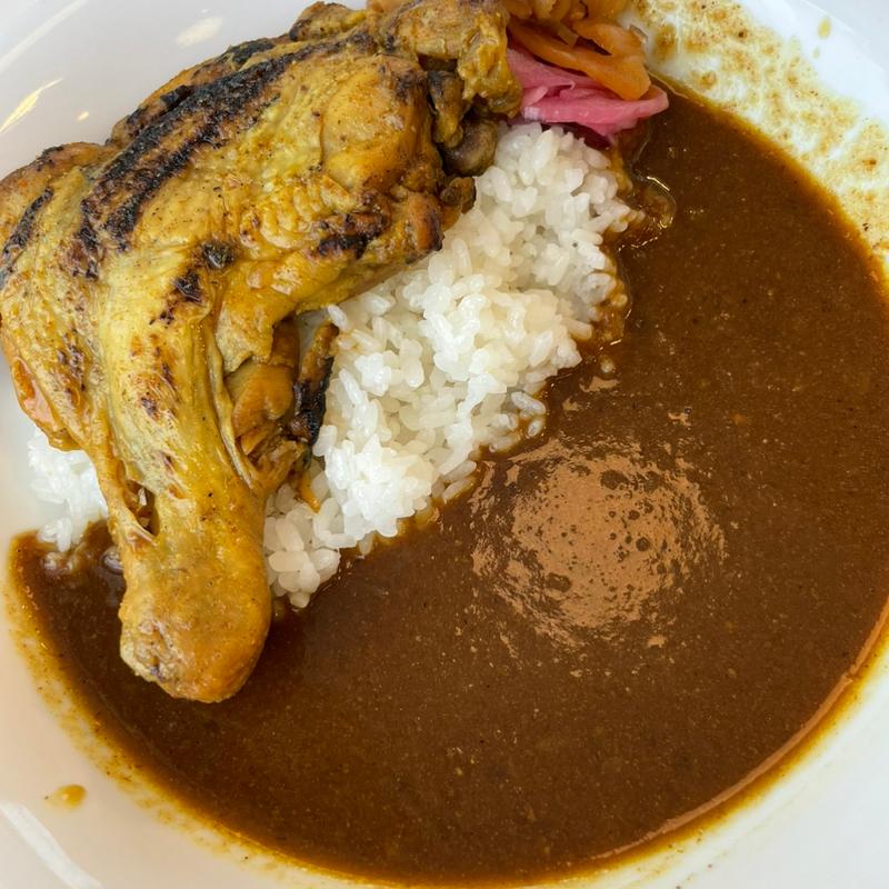 炭焼きほろほろチキンカレー(すき家 5号小樽朝里店)