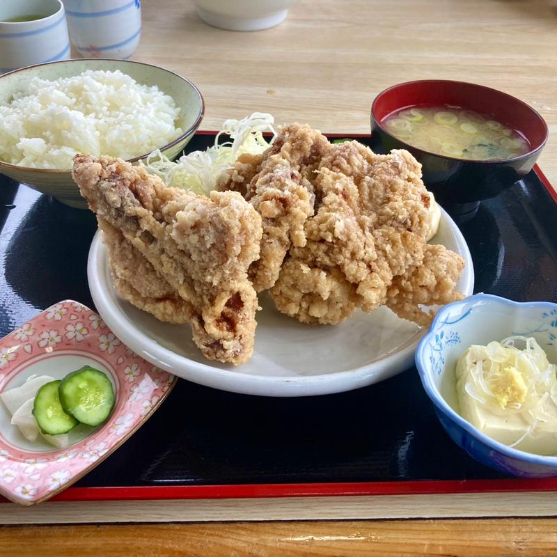 鳥から定食（骨付き）(一心亭 )