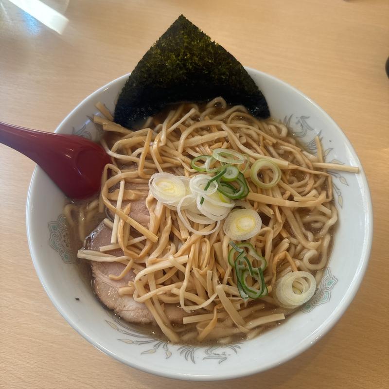 シナチクラーメン醤油(自家製麺 衆來)