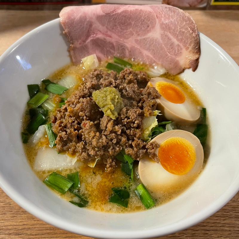 和風担々麺(豚骨イタリアンラーメン伊太そば)