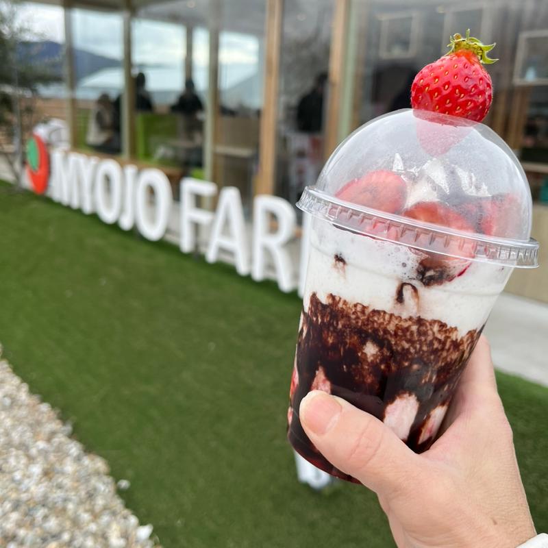 チョコいちごミルク(明城ファーム 直営店)