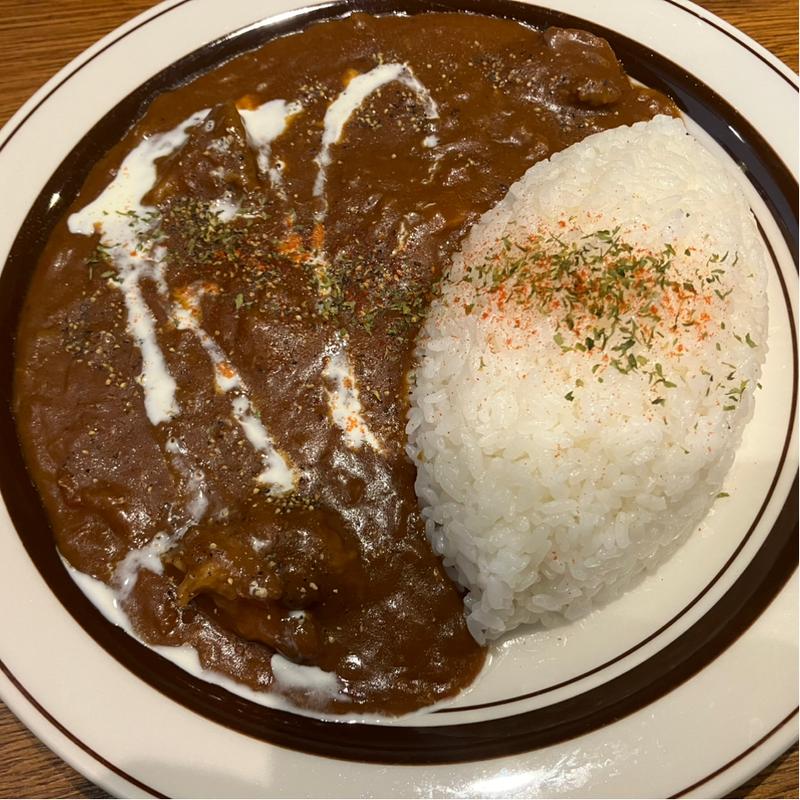 牛すじカレー(喫茶 HIDE OUT - ハイドアウト -)