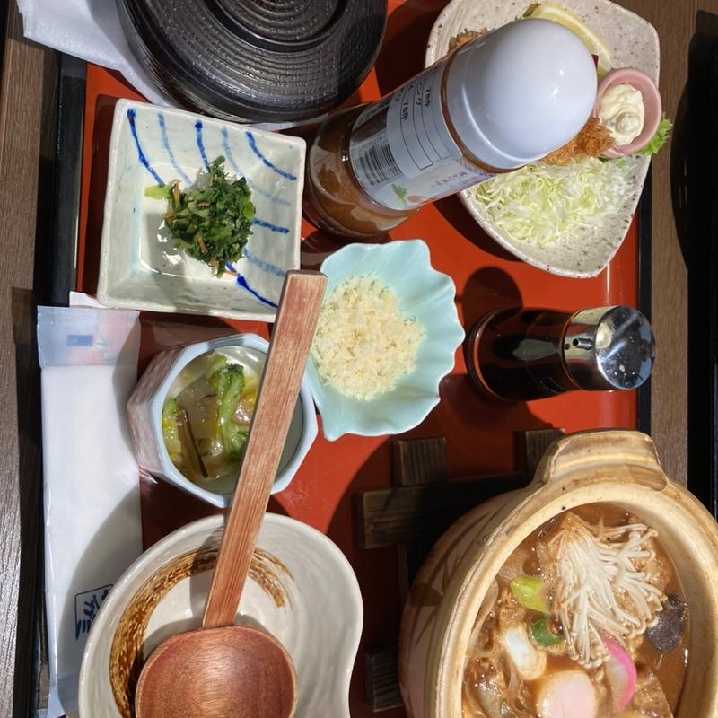 四川風味噌煮込みカキフライセット(くら寿司 名古屋志段味店)